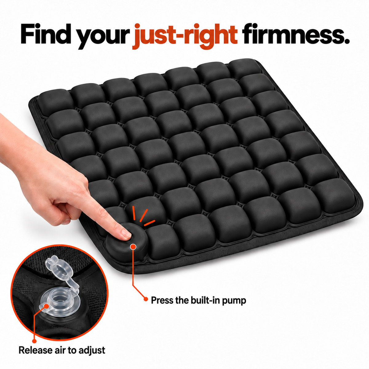 Hushnrest Air Seat Cushion