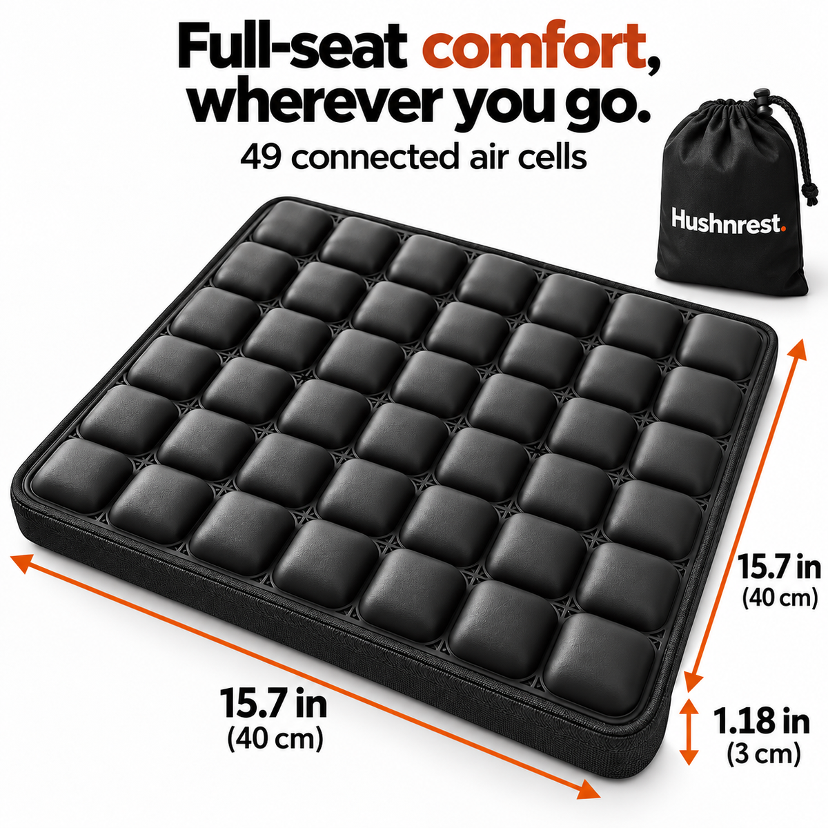 Hushnrest Air Seat Cushion