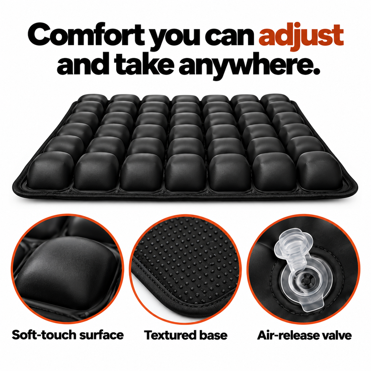 Hushnrest Air Seat Cushion